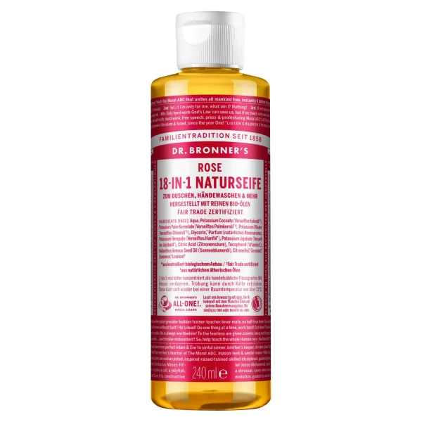 Dr. Bronner’s 18-IN-1 NATURSEIFE – Outdoor Seife 1