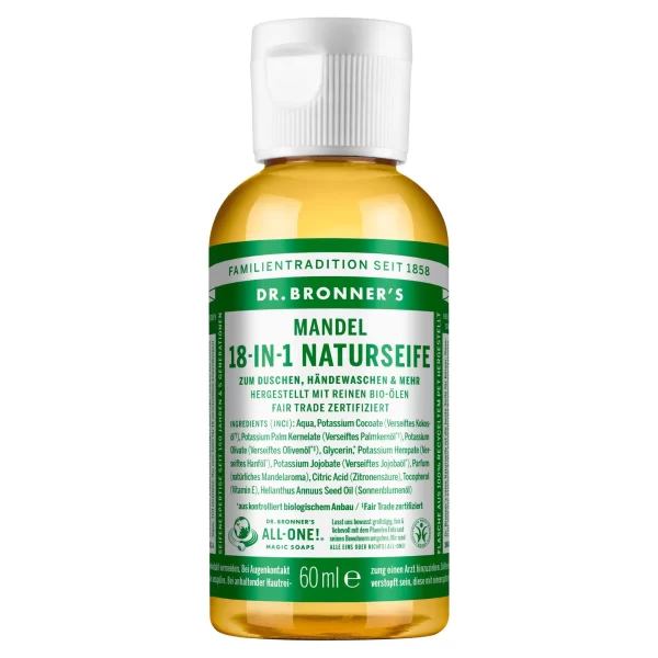 Dr. Bronner’s 18-IN-1 NATURSEIFE – Outdoor Seife 1